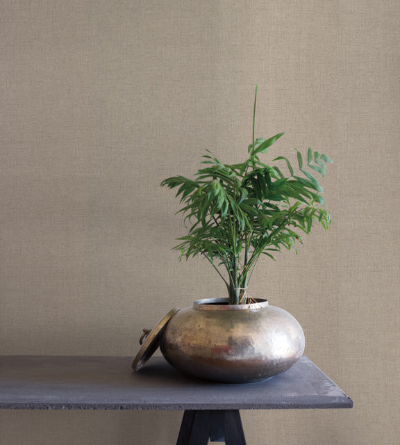 Jute Rugged Linen Wallpaper Rugged Linen