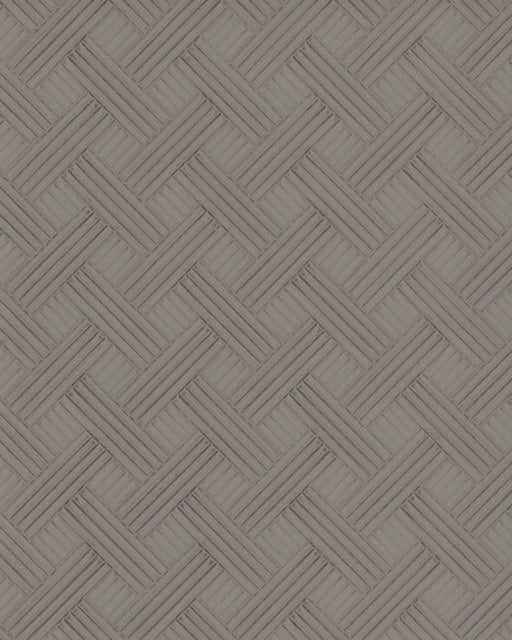 Graphite Wickwork Wallpaper Wickwork