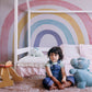 Pink Rainbow Mural