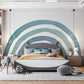 Blue Rainbow wallpaper Mural