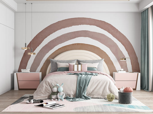 Boho Rainbow wallpaper Mural