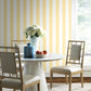 Yellow/White 3" Stripe Wallpaper
