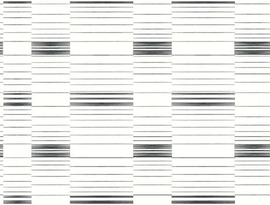 Black/White Dashing Stripe Wallpaper