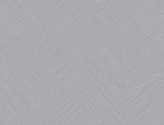 Lavender Grey Swept Chevron Wallpaper