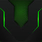 Black and Green Mural