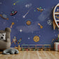 Space and Galaxy Mural