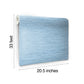 Horizontal Blue Faux Grasscloth Wallpaper