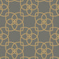 Gray/Gold Serendipity Wallpaper