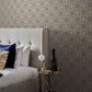 Gray/Gold Serendipity Wallpaper