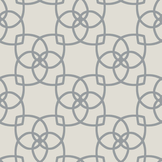 Gray/Silver Serendipity Wallpaper