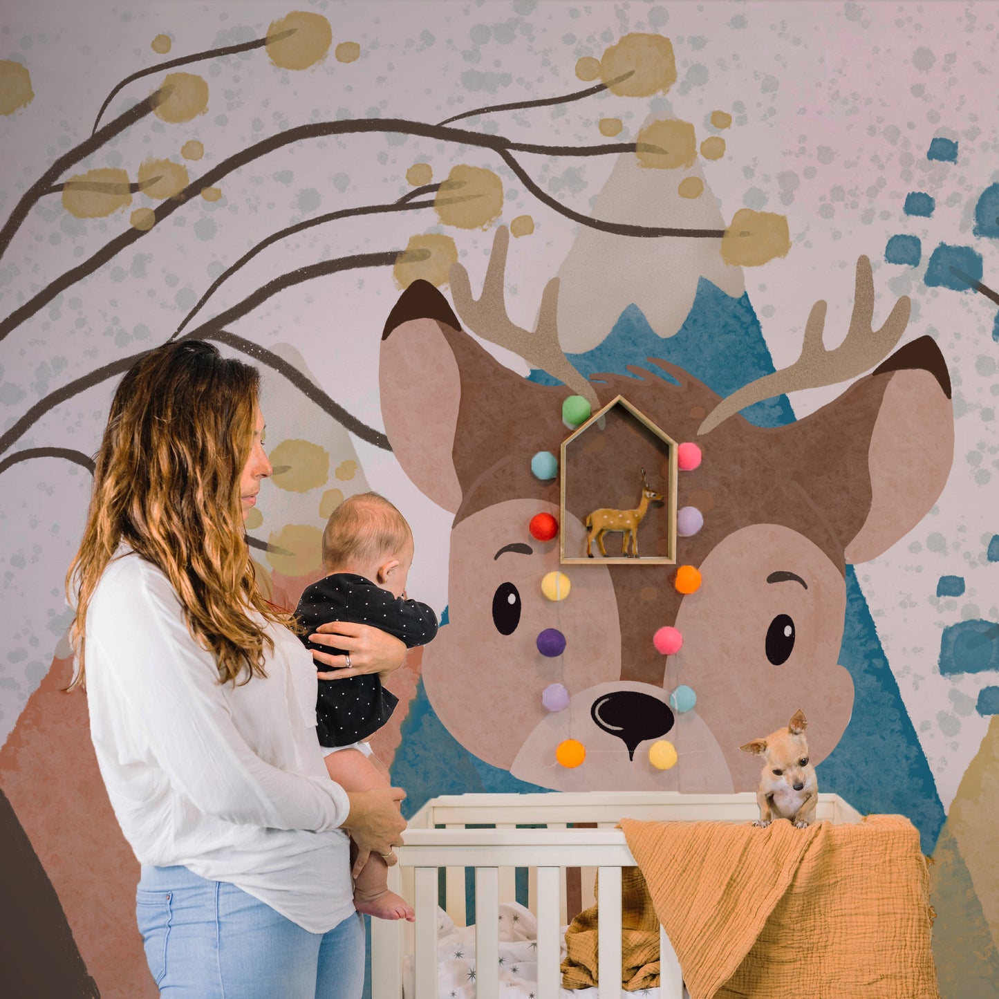 Blue Mountain Deer Mural
