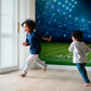Football Fiel Mural