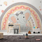 Rainbow Elephant mural