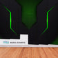 Black and Green Mural