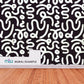 Black and white pattern Wallpaper