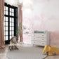 Pink Marigold Floral wallpaper Mural
