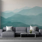 Watercolor Mountain mural